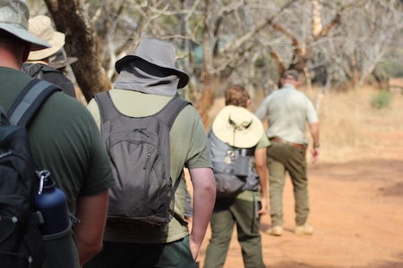 View details of the wildlife warriors anti-poaching program